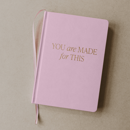 You Are Made For This Fabric Journal - La Vie Est Belle