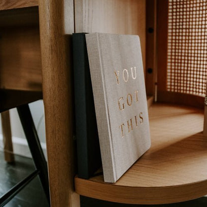 You Got This Fabric Journal - La Vie Est Belle
