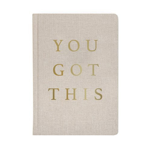 You Got This Fabric Journal - La Vie Est Belle