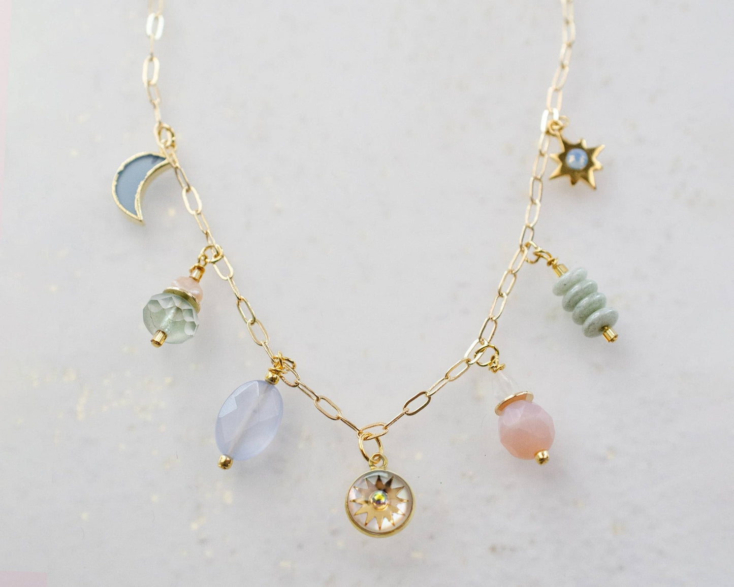 Zodiac Charm Necklace - La Vie Est Belle