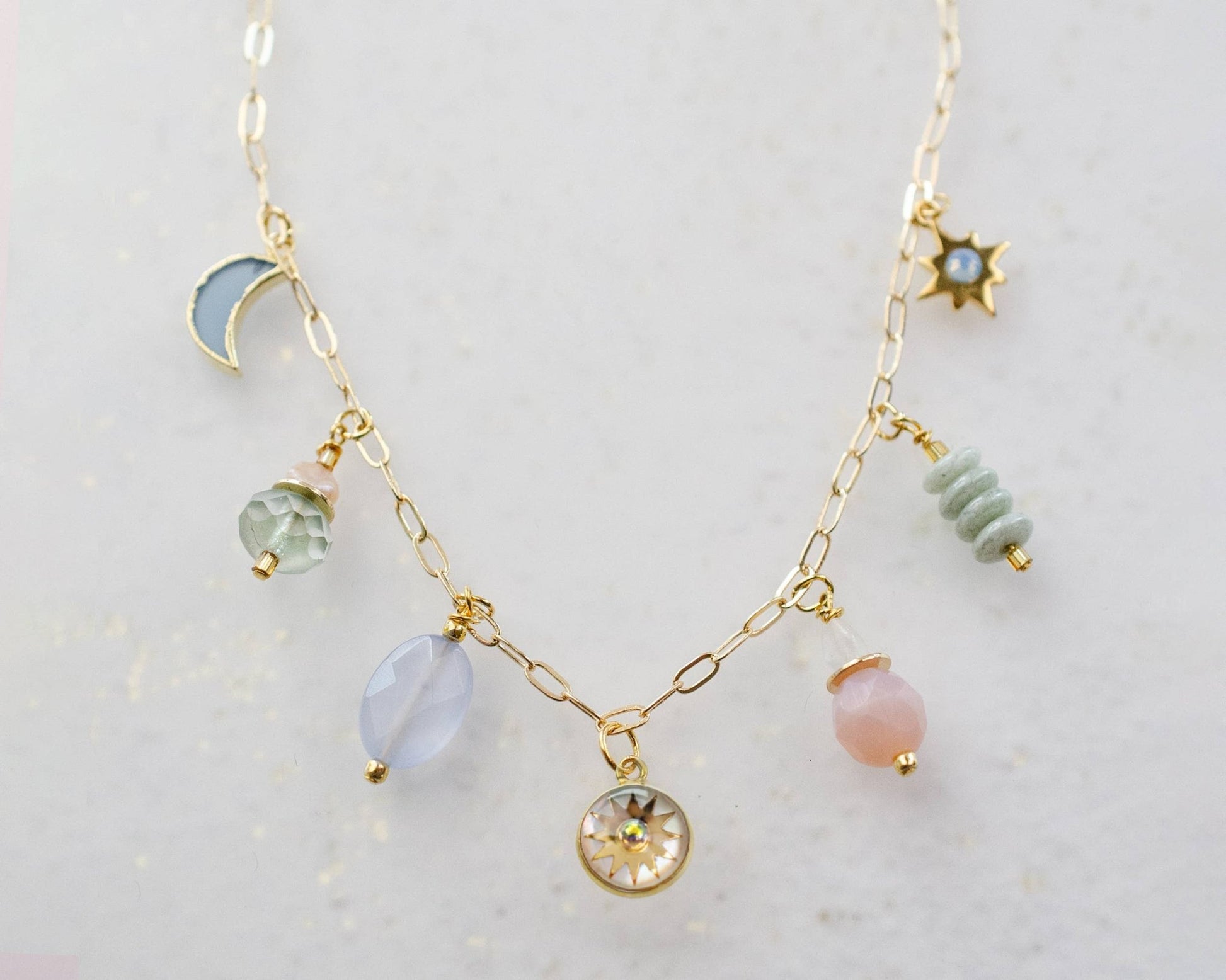 Zodiac Charm Necklace - La Vie Est Belle