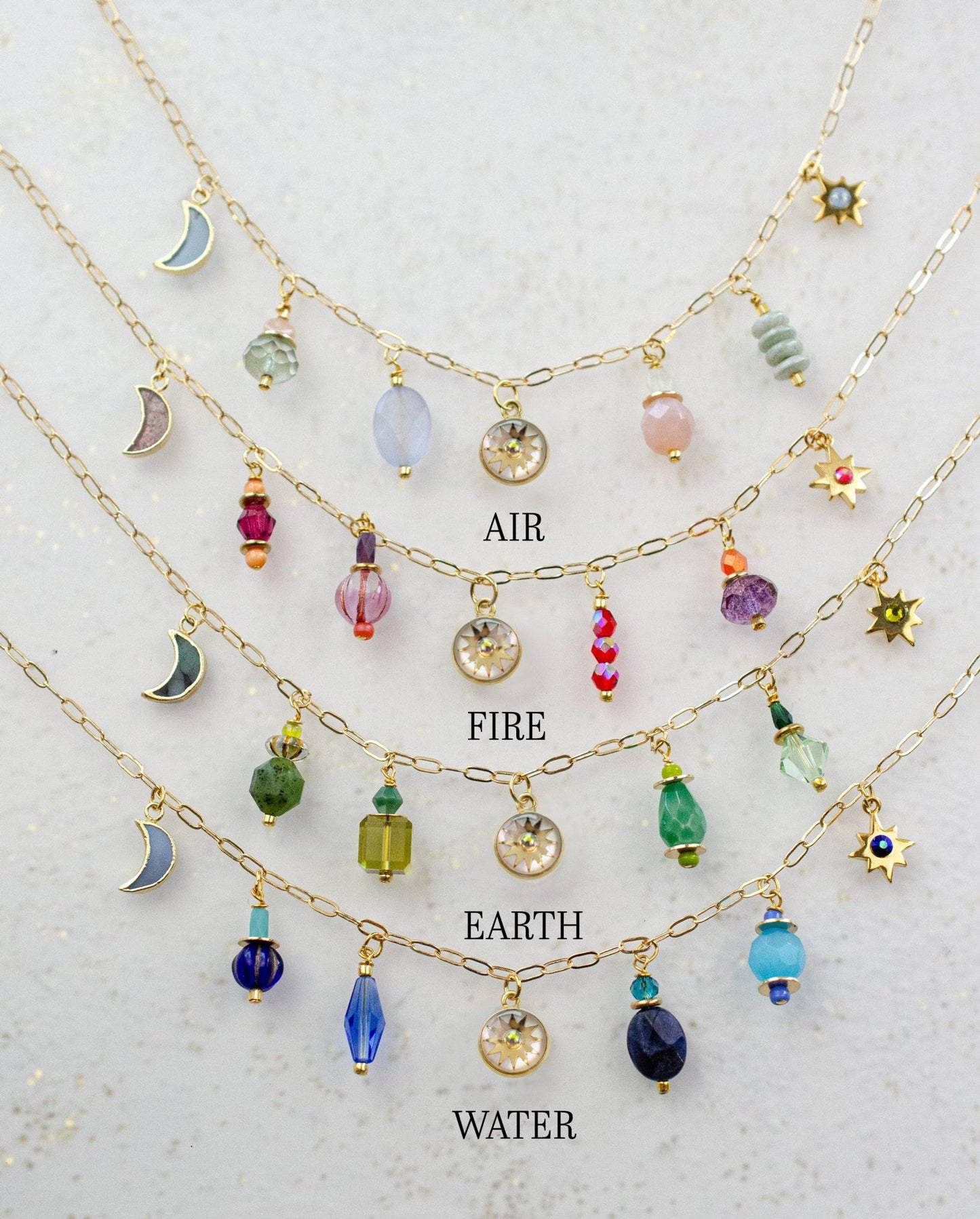 Zodiac Charm Necklace - La Vie Est Belle