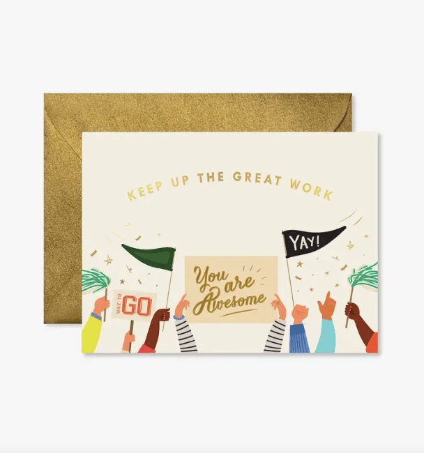 Keep Up The Good Work Card - La Vie Est Belle